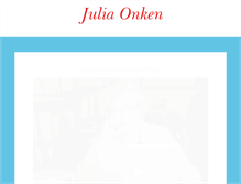 Tablet Screenshot of julia-onken.ch